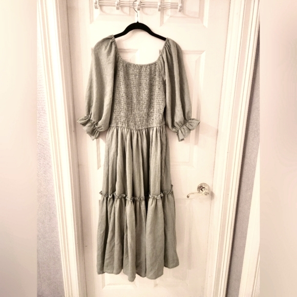 Ivy City Lani Dress Eucalyptus NWT - Picture 3 of 5